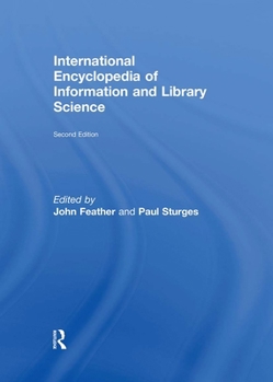 Paperback International Encyclopedia of Information and Library Science Book