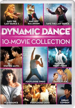 DVD Dance 10-Movie Collection Book