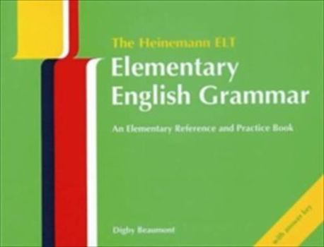 Hardcover Heinemann Elementary English Grammar, the - With Key Edition [Spanish] Book