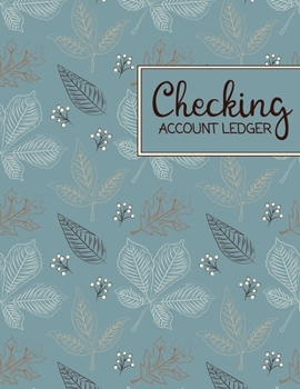 Paperback Checking Account Ledger: Simple Accounting Ledger for Bookkeeping - 100 pages size = 8.5 x 11 inches (double-sided), perfect binding, non-perfo Book