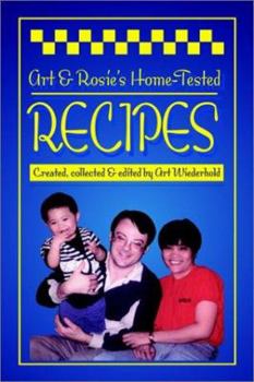 Paperback Art & Rosie's Home-Tested Recipes Book