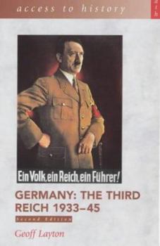 Paperback Germany : Third Reich, 1933-45 Book