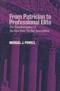 Hardcover From Patrician to Professional Elite Book
