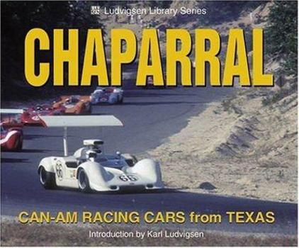 Paperback Chaparral Can-Am Racing Cars from Texas Book