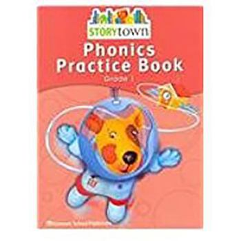 Paperback Storytown: Phonics Practice Book Student Edition Grade 1 Book