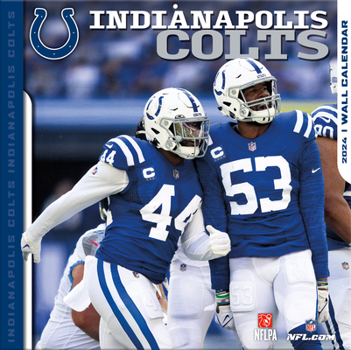 Calendar Indianapolis Colts 2024 12x12 Team Wall Calendar Book