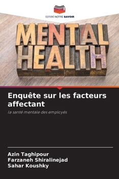 Paperback Enquête sur les facteurs affectant [French] Book