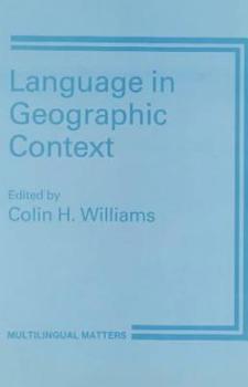 Hardcover Language in Geographic Context Book