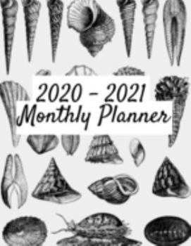 Paperback 2020 - 2021 Monthly Planner: 24 Month Agenda Planner - Two Year Calendar Planner - January 2020 to December 2021 Monthly Calendar Planner, 8.5" x 1 Book