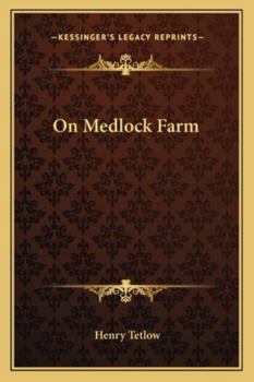 Paperback On Medlock Farm Book