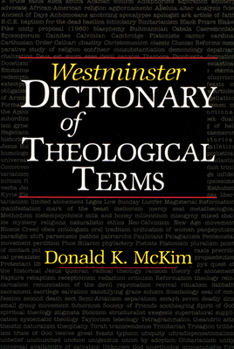Paperback Westminster Dictionary of Theological Terms Book