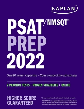 Paperback Psat/NMSQT Prep 2022: 2 Practice Tests + Proven Strategies + Online Book