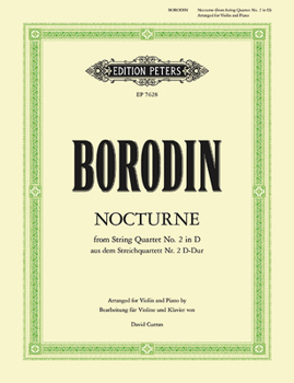 Paperback Nocturne from String Quartet No. 2 in D (Arranged for Violin and Piano) Book