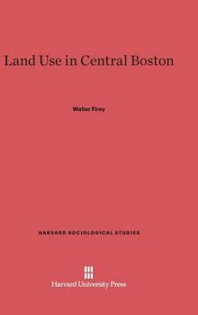 Hardcover Land Use in Central Boston Book