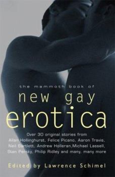 Paperback The Mammoth Book of New Gay Erotica Book