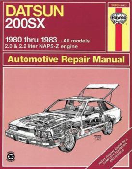 Paperback Datsun 200sx 1980 Thru 1983 Book