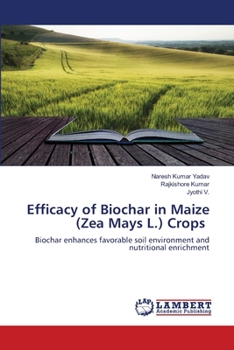 Paperback Efficacy of Biochar in Maize (Zea Mays L.) Crops Book