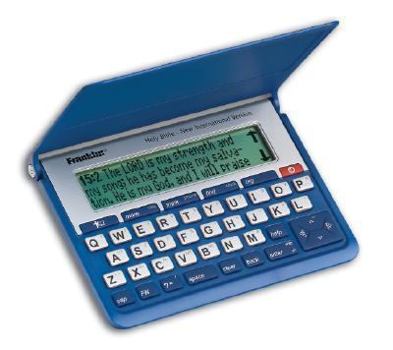 Misc. Supplies Bookman Electronic Bible-NIV Book