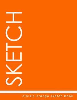 Paperback Classic Orange Sketch Book