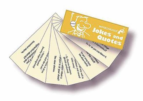 Paperback Notecracker: Jokes and Quotes Book