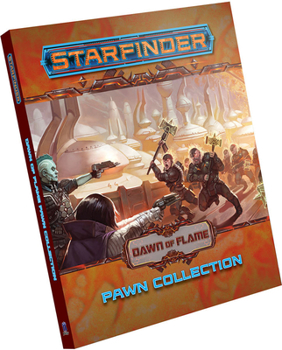 Board Game Starfinder Pawns: Dawn of Flame Pawn Collection Book