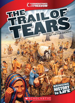 Hardcover The Trail of Tears (Cornerstones of Freedom: Third Series) (Library Edition) Book
