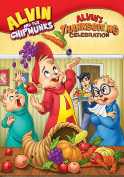 DVD Alvin & The Chipmunks: Alvin's Thanksgiving Celebration Book