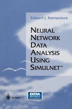 Hardcover Neural Network Data Analysis Using Simulnet(tm) [With CDROM] Book