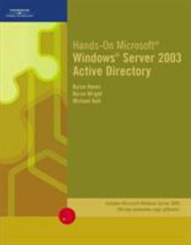 Paperback Hands-On Microsoft Windows Server 2003 Active Directory Book