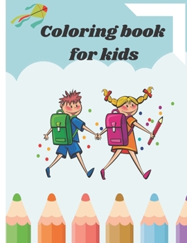 Paperback coloring book for kids: perfect coloring book for learn Book