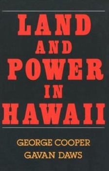 Paperback Land and Power in Hawaii: The Democratic Years Book