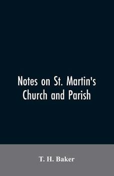 Paperback Notes on St. Martin's church and parish Book