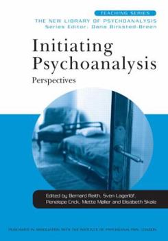Hardcover Initiating Psychoanalysis: Perspectives Book