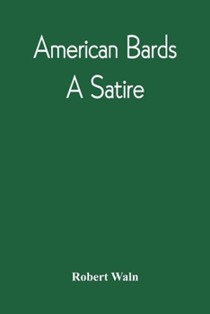 Paperback American Bards: A Satire Book