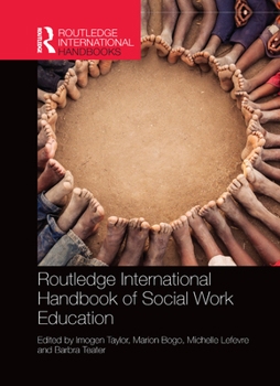 Paperback Routledge International Handbook of Social Work Education Book
