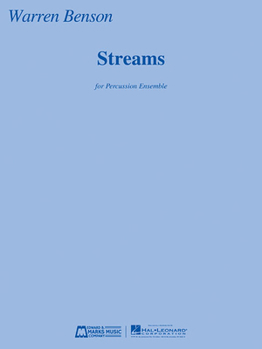 Paperback Streams for Seven Percussionists: Score and Parts Book
