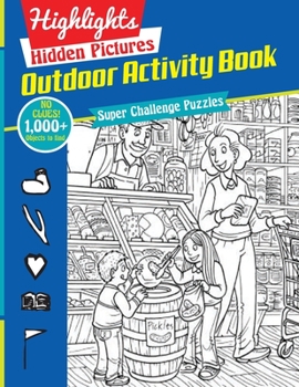 Paperback Outdoor Activity Book (Highlights Hidden Pictures) Book