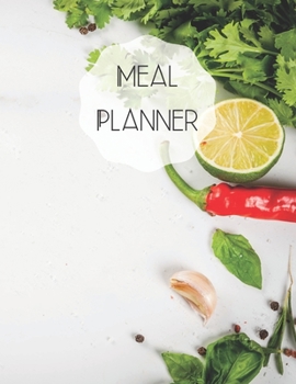 Meal Planner: Track and plan your food weekly, contains shopping list