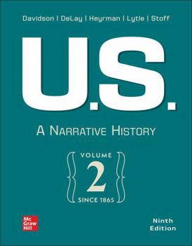 Hardcover Mhe High School Us: A Narrative History, Volume 2: Since 1865 Book
