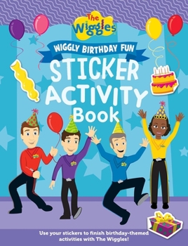 Paperback Wiggly Birthday Fun Sticker Activity Book