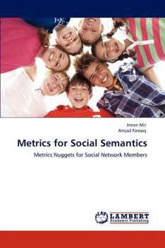 Paperback Metrics for Social Semantics Book
