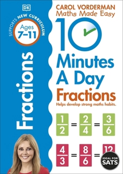 Paperback 10 Minutes A Day Fractions Book