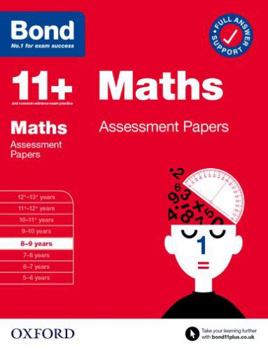 Paperback Bond 11+: Bond 11+ Maths Assessment Papers 8-9 years Book