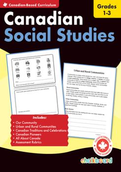 Paperback Canadian Social Studies Grades 1-3 Book