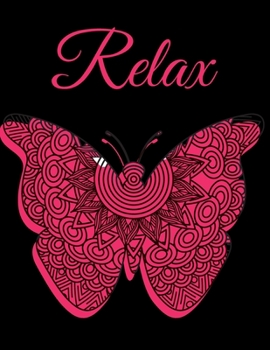 Paperback Relax: Coloring Book For Adults Woinderful Relaaxing Activity Book