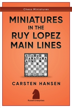 Paperback Miniatures in the Ruy Lopez: Main Lines Book