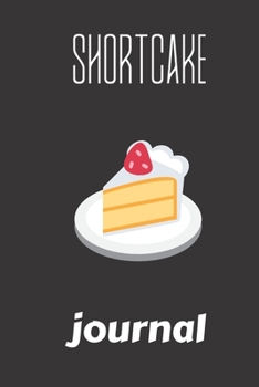 shortcake journal: small lined Emoji Notebook / Travel Journal to write in (6'' x 9'') 120 pages