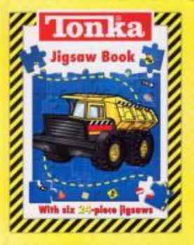 Hardcover Tonka Jigsaw Book, 24 Piece: With Six 24-Piece Jigsaws. Book