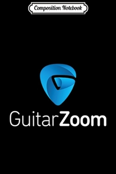 Composition Notebook: GuitarZoom Pick Pocket Logo For Guitar Players Journal/Notebook Blank Lined Ruled 6x9 100 Pages