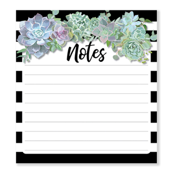 Misc. Supplies Succulents Notepad Book